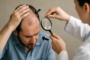 Caduta dei capelli diffusa o a chiazze? come riconoscere la differenza e intervenire prima
