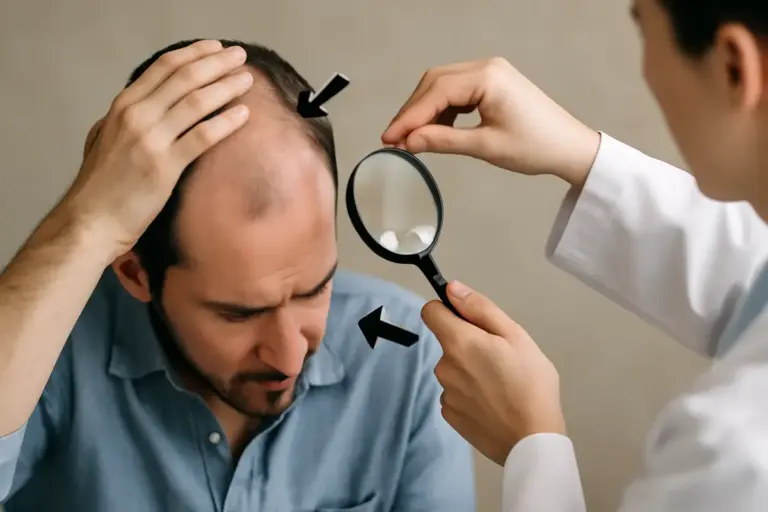 Caduta dei capelli diffusa o a chiazze? come riconoscere la differenza e intervenire prima