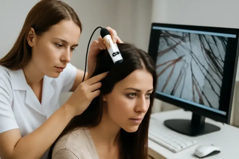 Analisi computerizzata del capello: come la microcamera rivela problemi invisibili