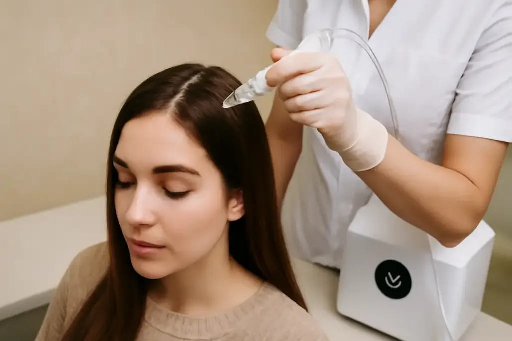 Ossigenoterapia per cuoio capelluto: perché stimola la crescita più di altri trattamenti comuni